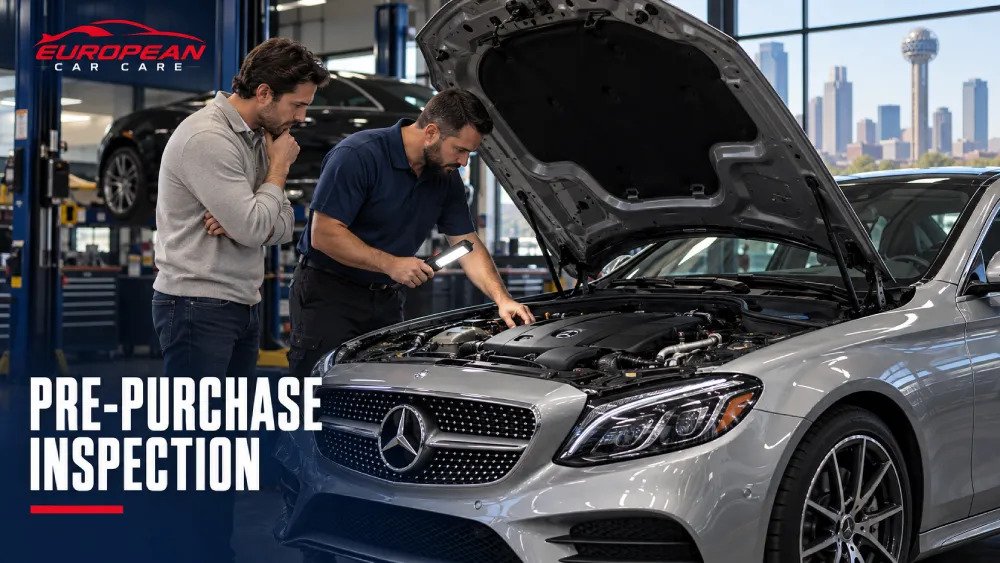 European Car Pre-Purchase Inspection in Dallas What to Check Before Buying